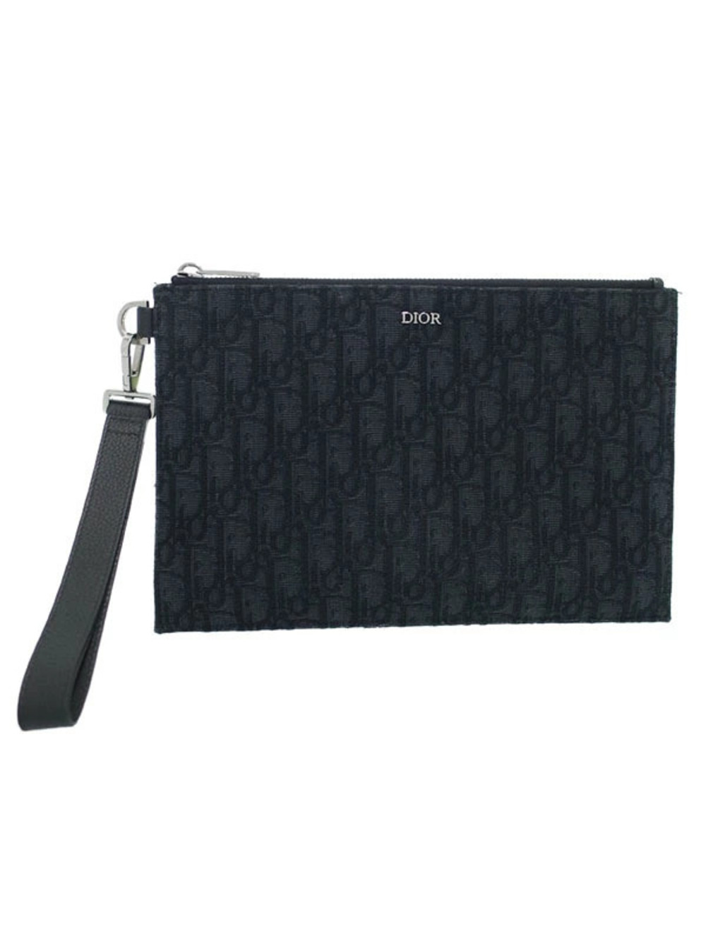 Christian Dior Oblique Pouch Clutch Bag